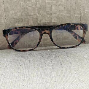Zenni Optical Eyeglasses Frame Brown Tortoise Glasses Unisex Eye Wear 244725